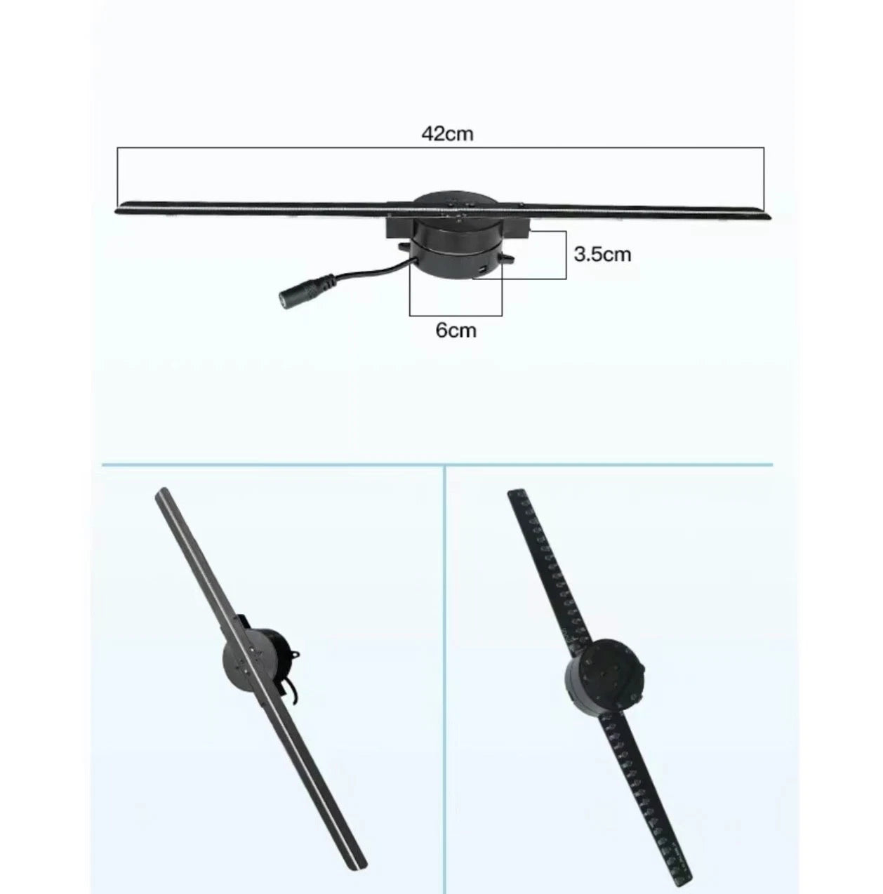 Valcero HoloVision 3D Ventilatorprojektor