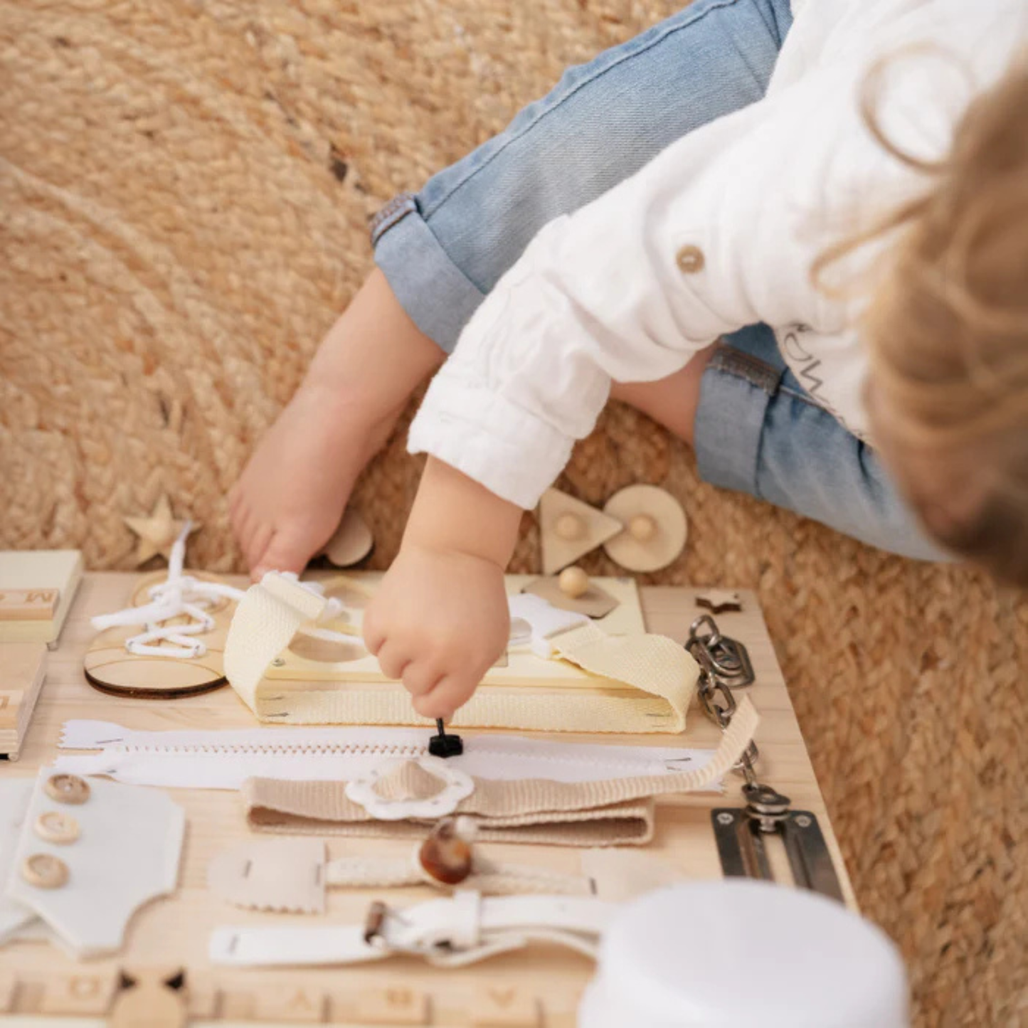 Sensory Happy Board™ – Montessori Druk Bord & Magnetisch Leerbord