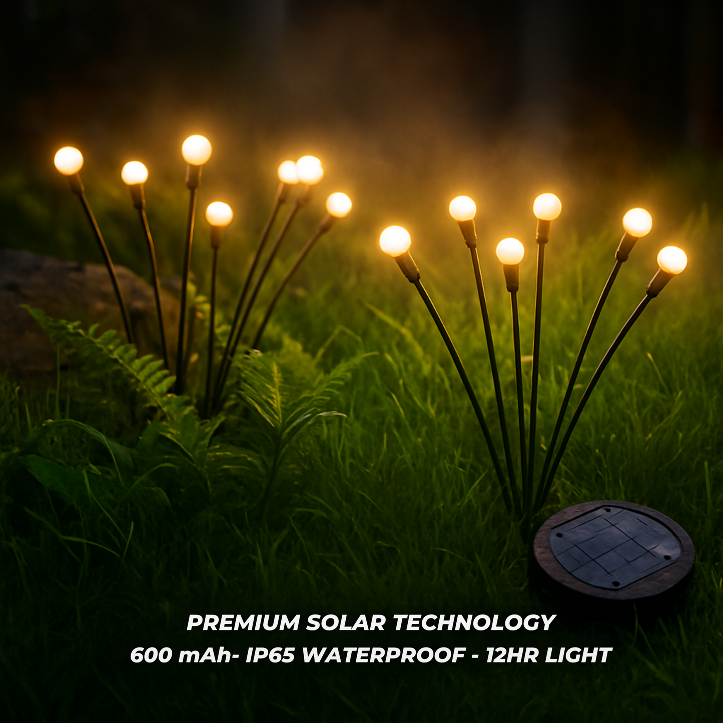 LumiFire™ Solárne záhradné svetlá Firefly