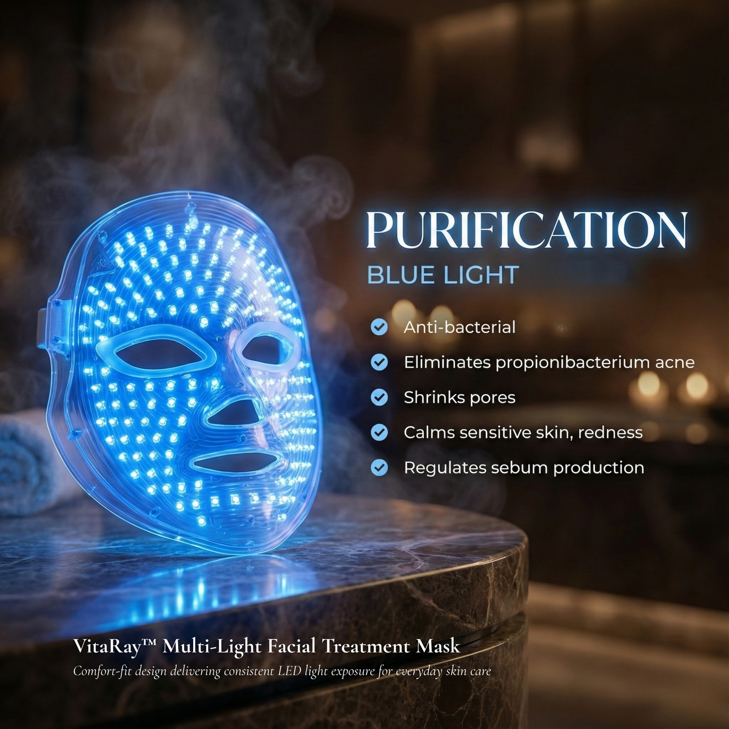 VitaRay™ Multi-Light LED Facial Treatment Mask