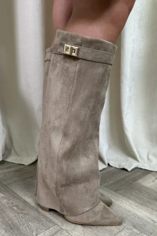 Valcero hoge hak laarzen met broek