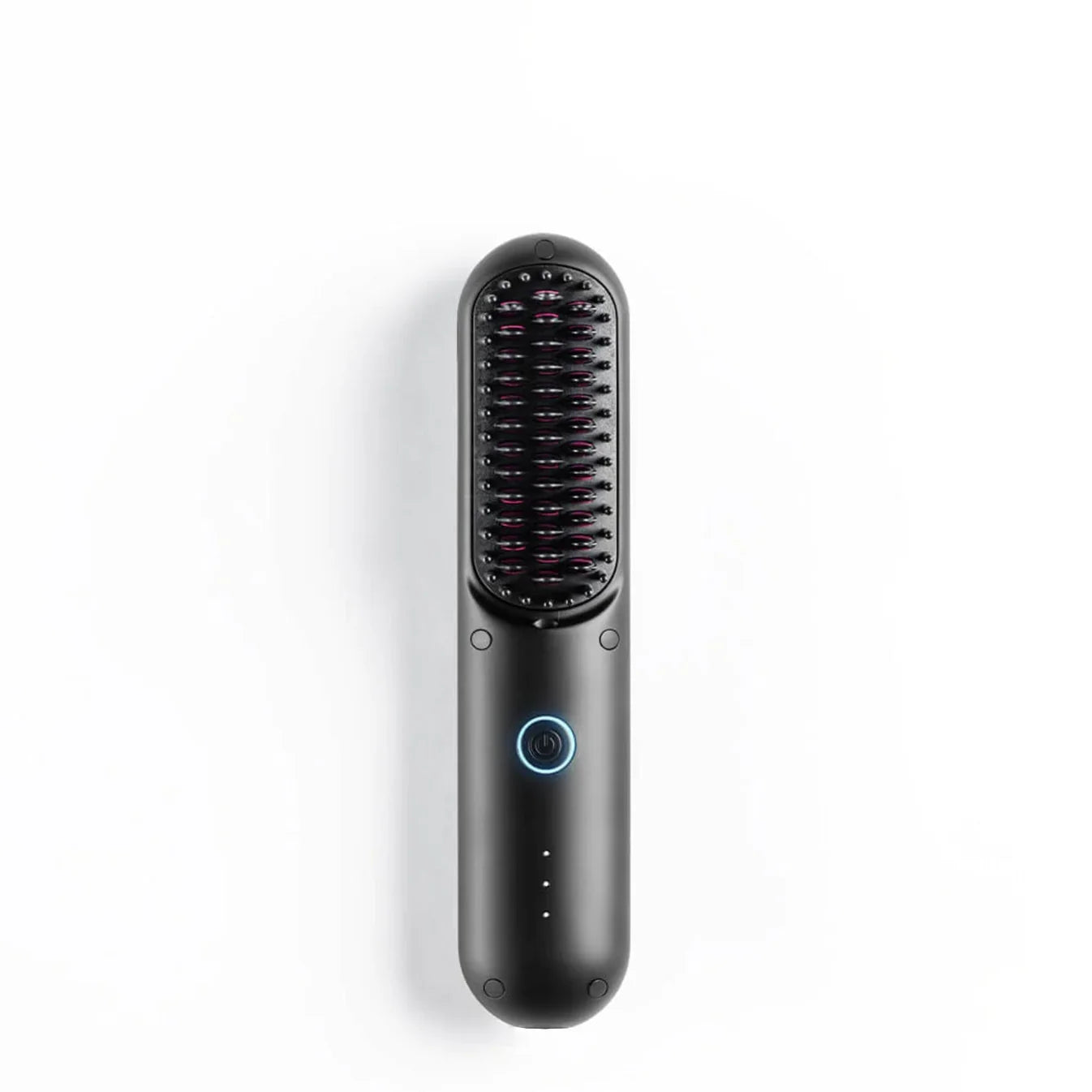 Portable smoothing brush – Tame your unruly strands. In seconds.