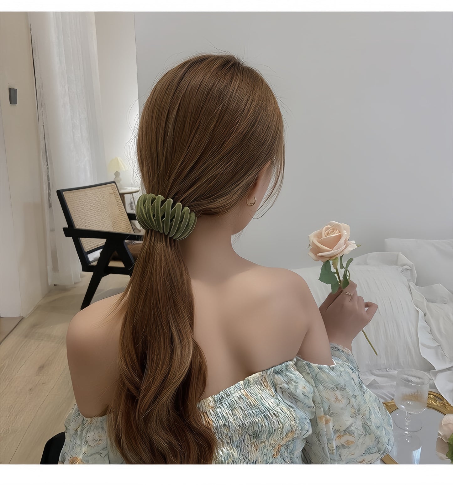LushNest™ Κλιπ Μαλλιών — Όπου η Κομψότητα Συναντά την Απαλή Κράτηση