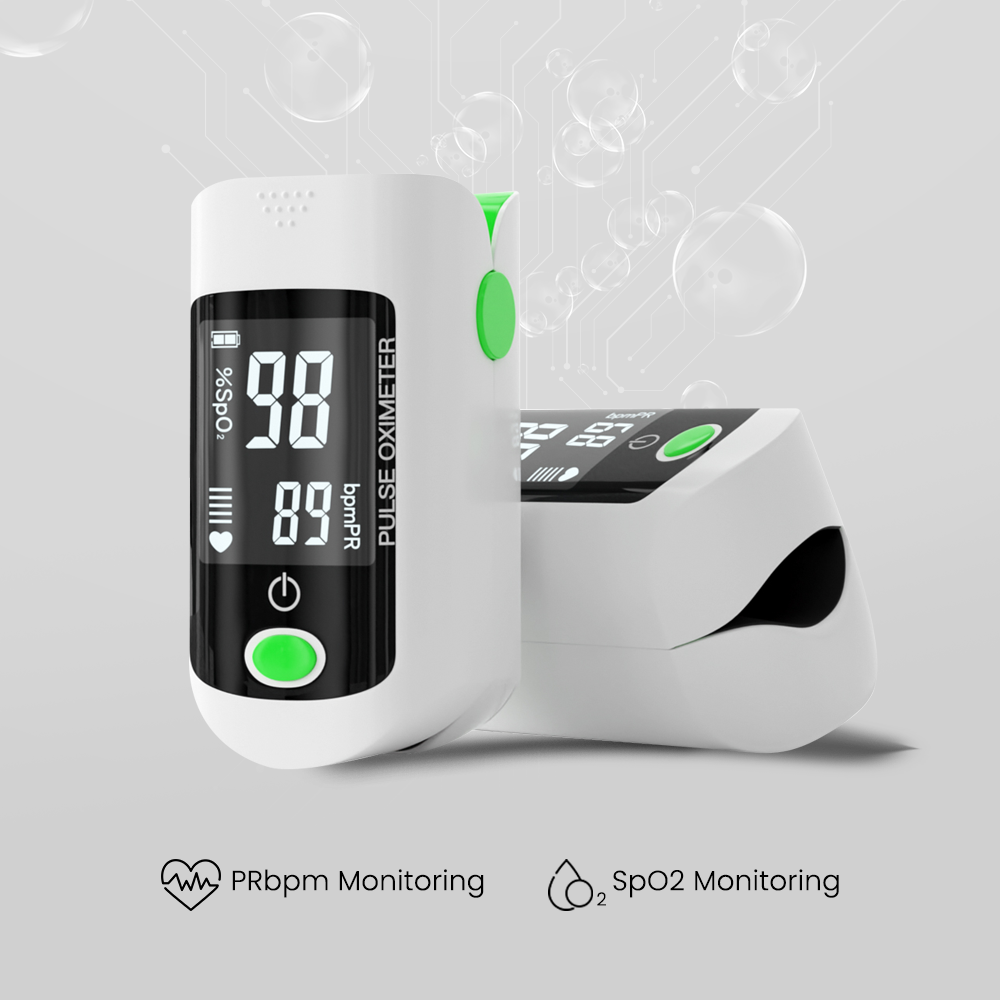 OxiPulse Pro - Portable Oximeter for 24/7 Safety