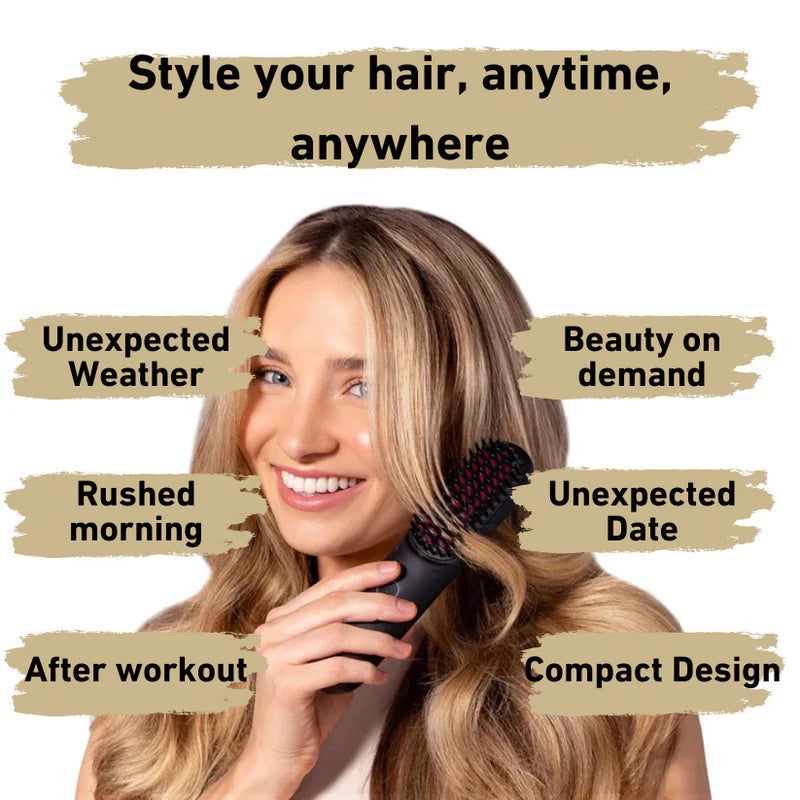 Brushea Hair PRO - Style Your Hair Anywhere, Anytime