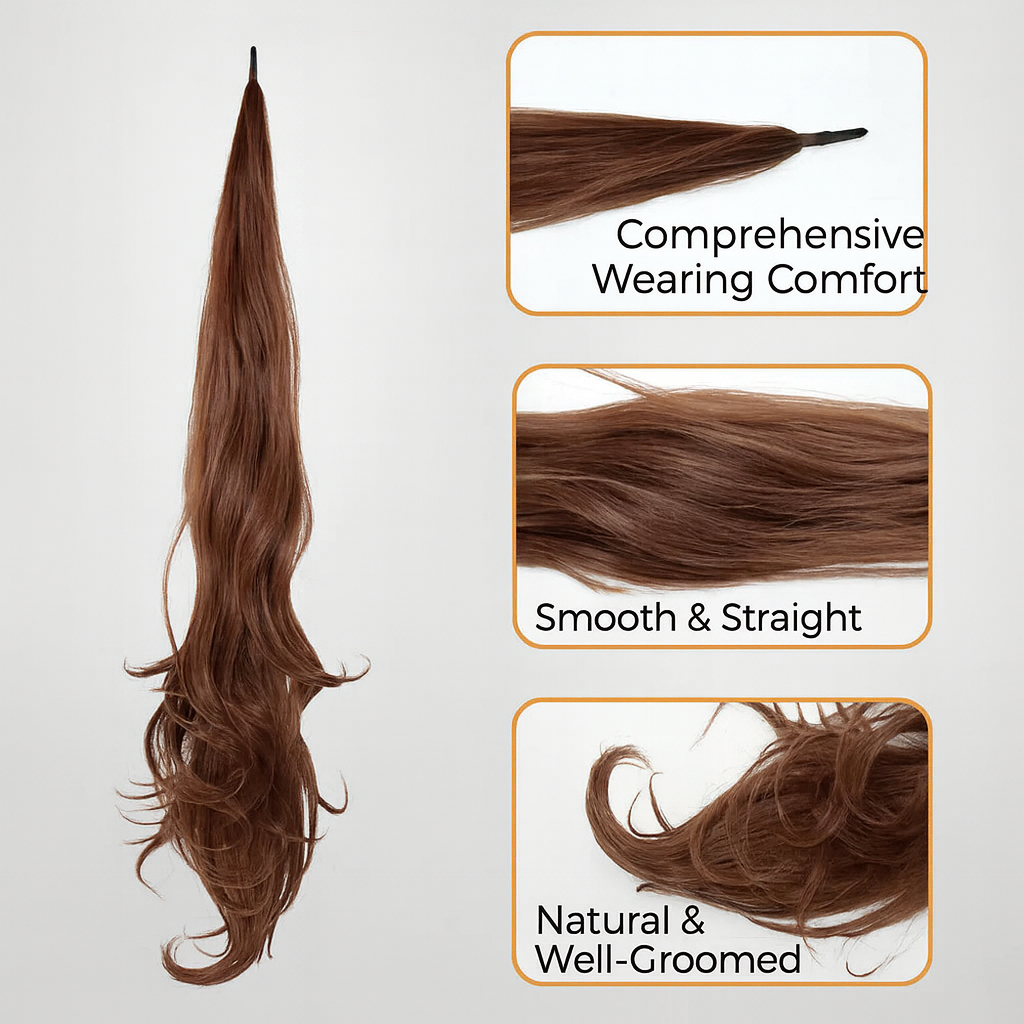 Valcero Ponytail Extension - Natural Look & Feel
