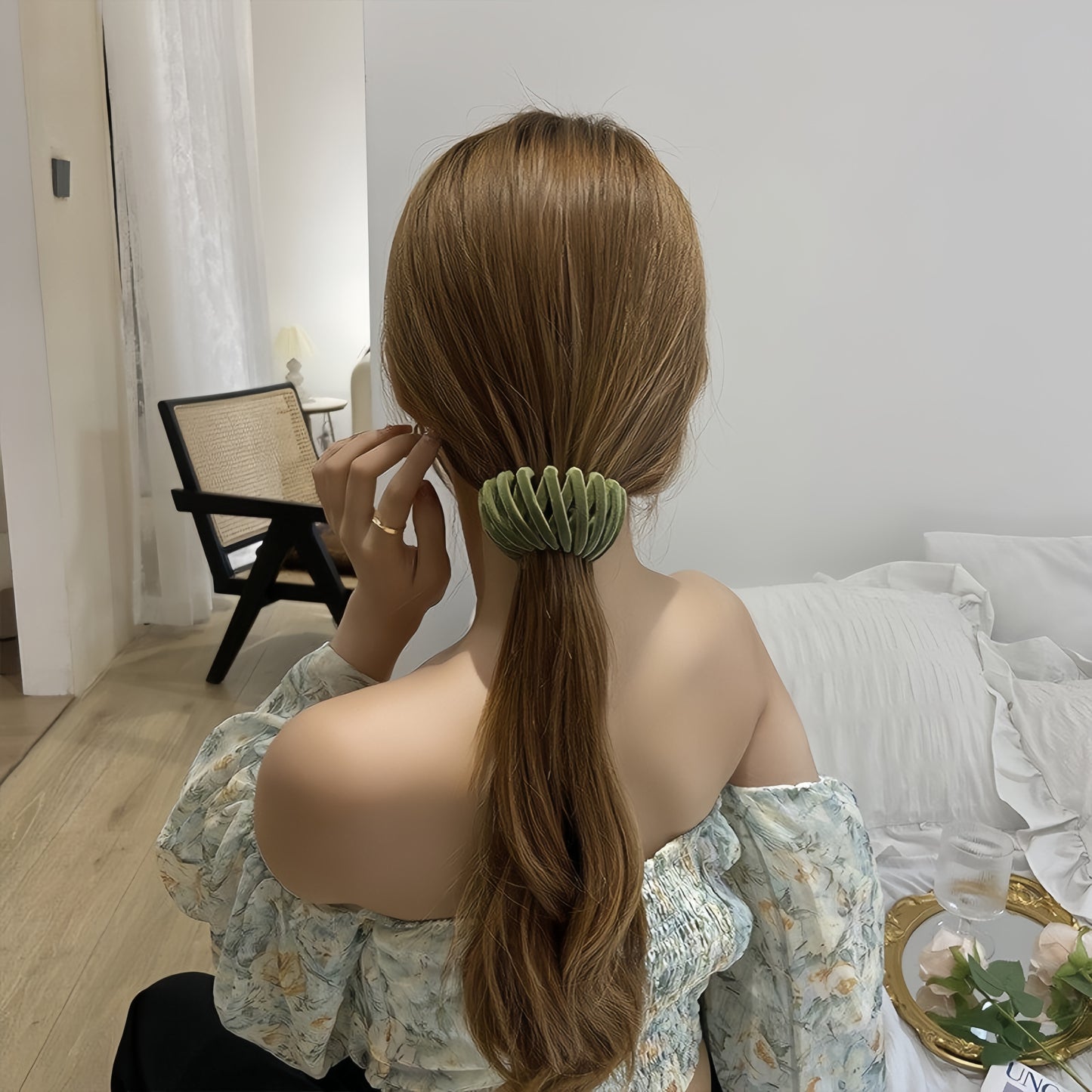 LushNest™ Κλιπ Μαλλιών — Όπου η Κομψότητα Συναντά την Απαλή Κράτηση