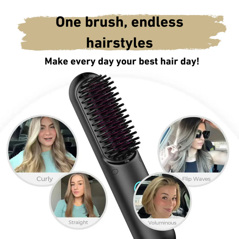 Brushea Hair PRO - Style Your Hair Anywhere, Anytime