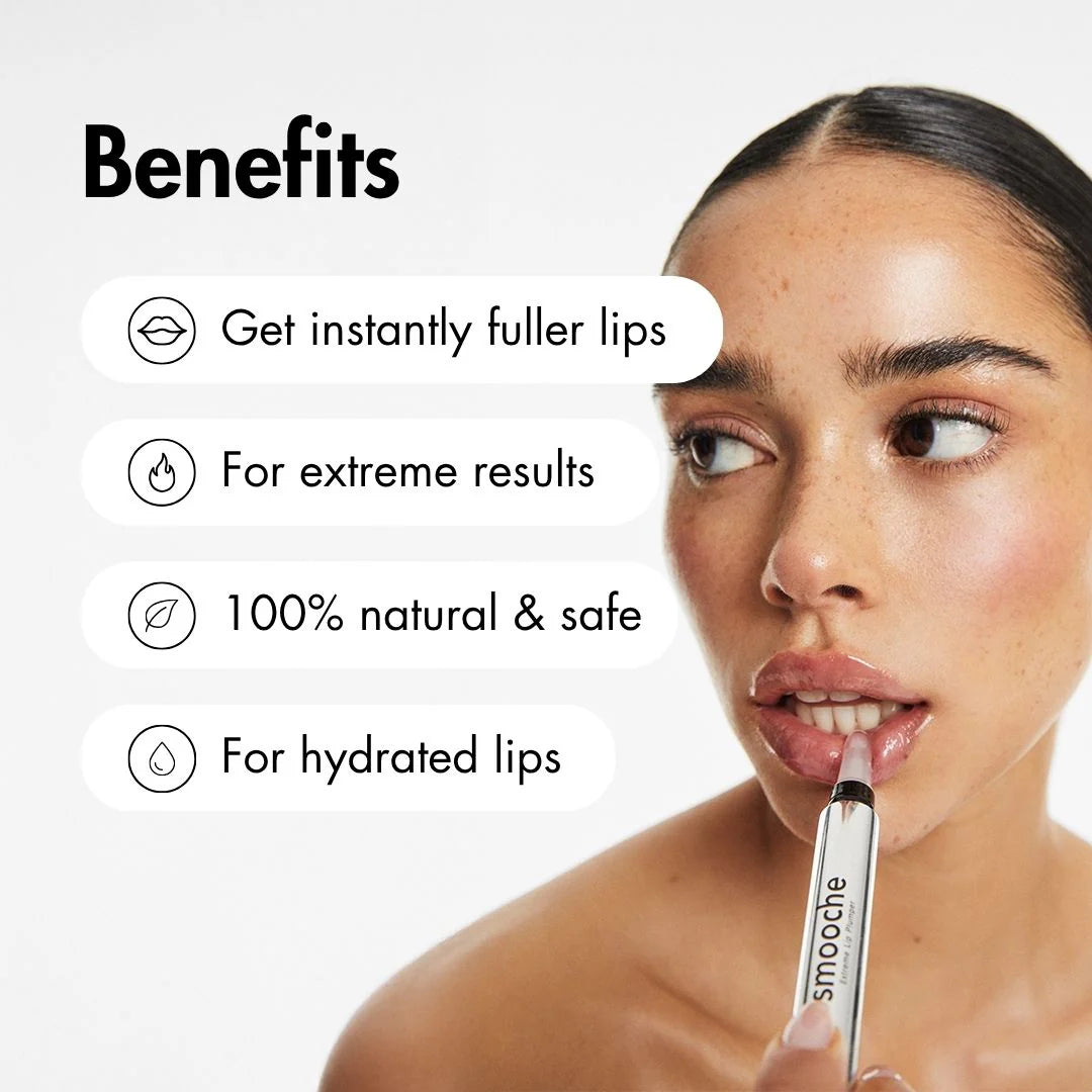 Smooche Lippenvergrößerer – Vollere Lippen in 10 Minuten