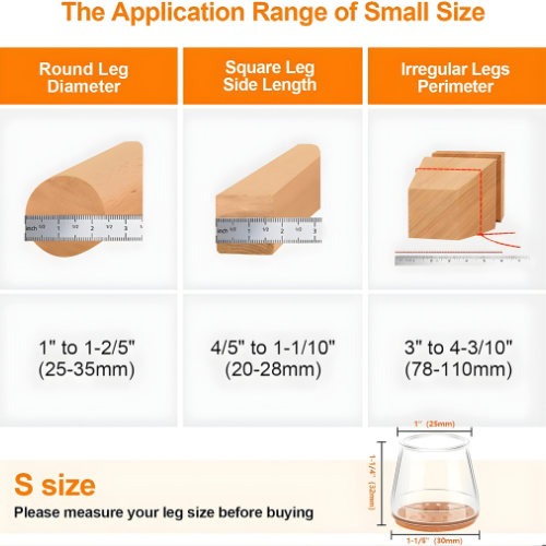 Easy Fit Leg Protectors ™ – Protect Your Floors, Enhance Your Furniture