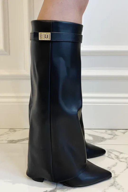Valcero hoge hak laarzen met broek