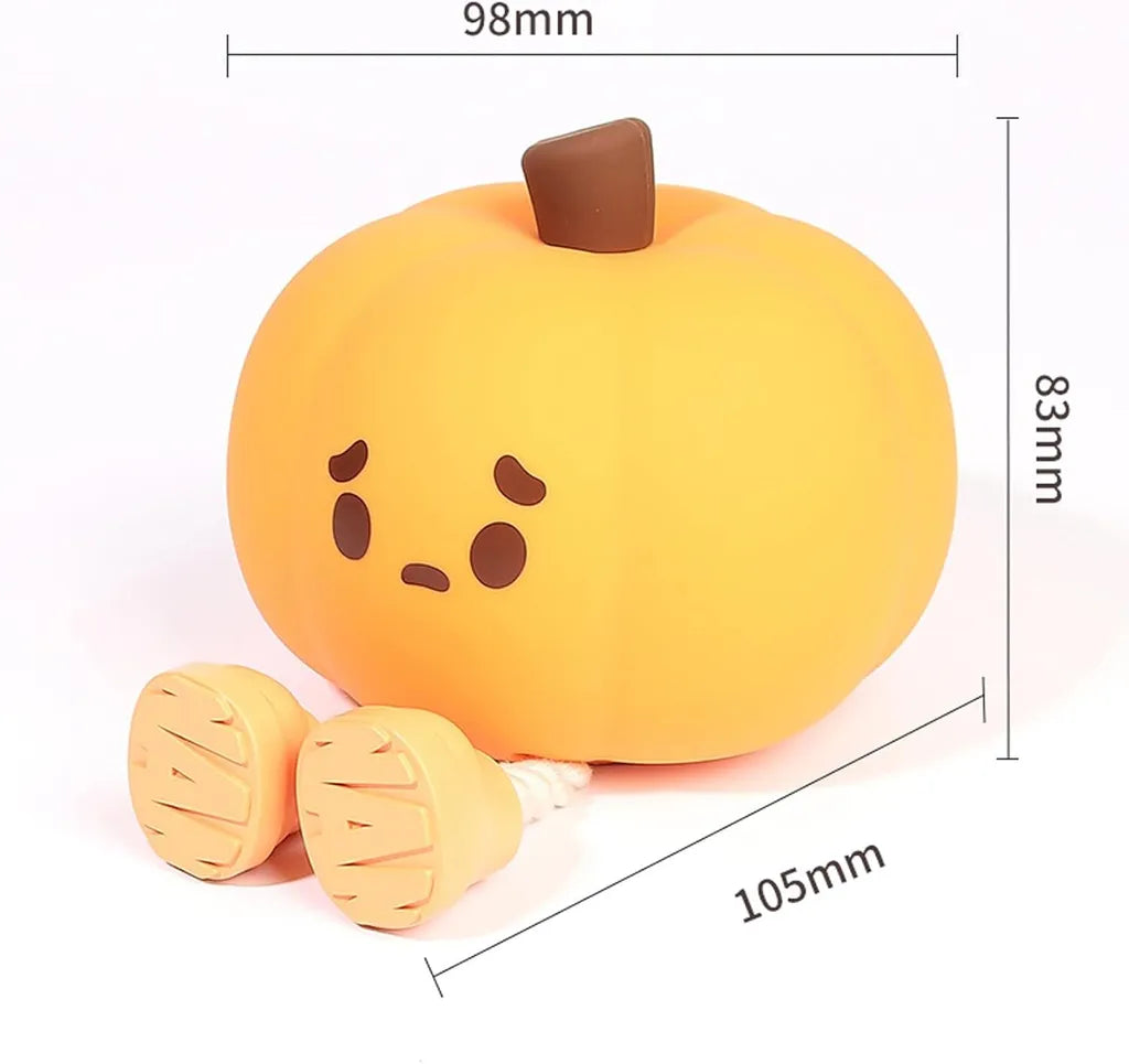 Squishy Halloween Pumpkin Lamp