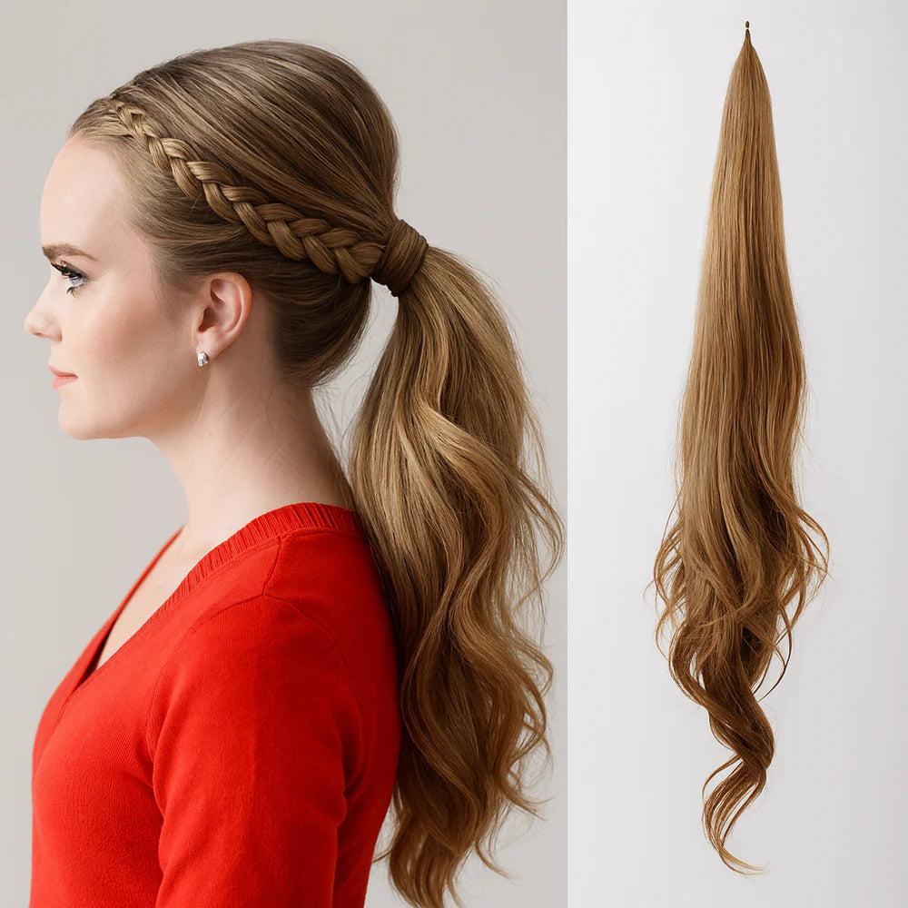 Valcero Ponytail Extension - Natural Look & Feel