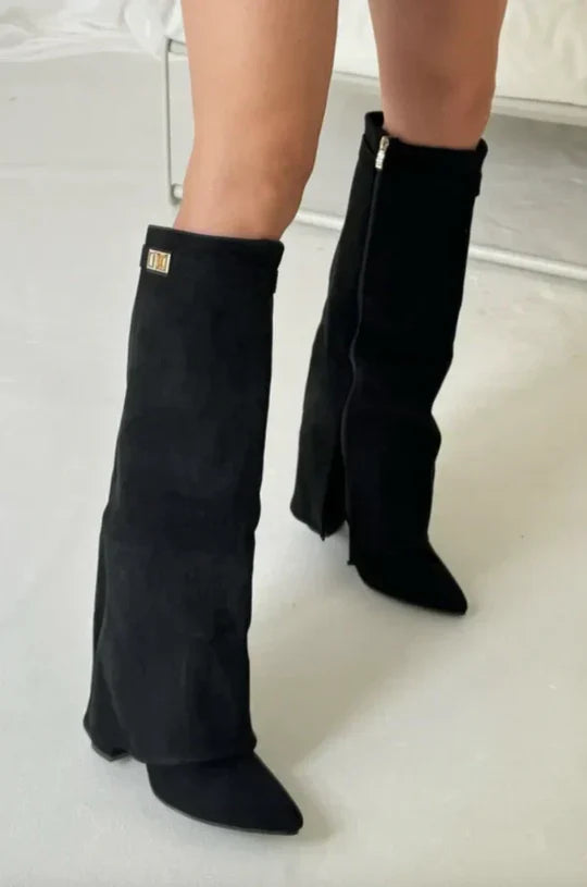 Valcero hoge hak laarzen met broek
