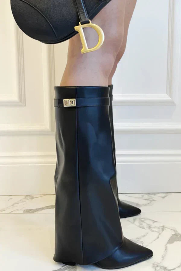 Valcero hoge hak laarzen met broek