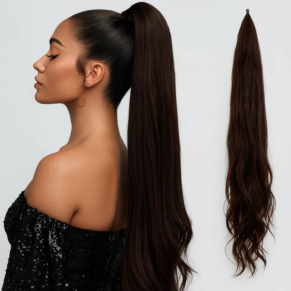 Valcero Ponytail Extension - Natural Look & Feel