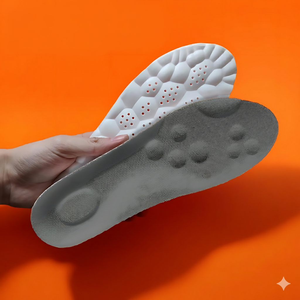 Semelles FlexiStep™ – Amorti toute la journée, soutien sans effort