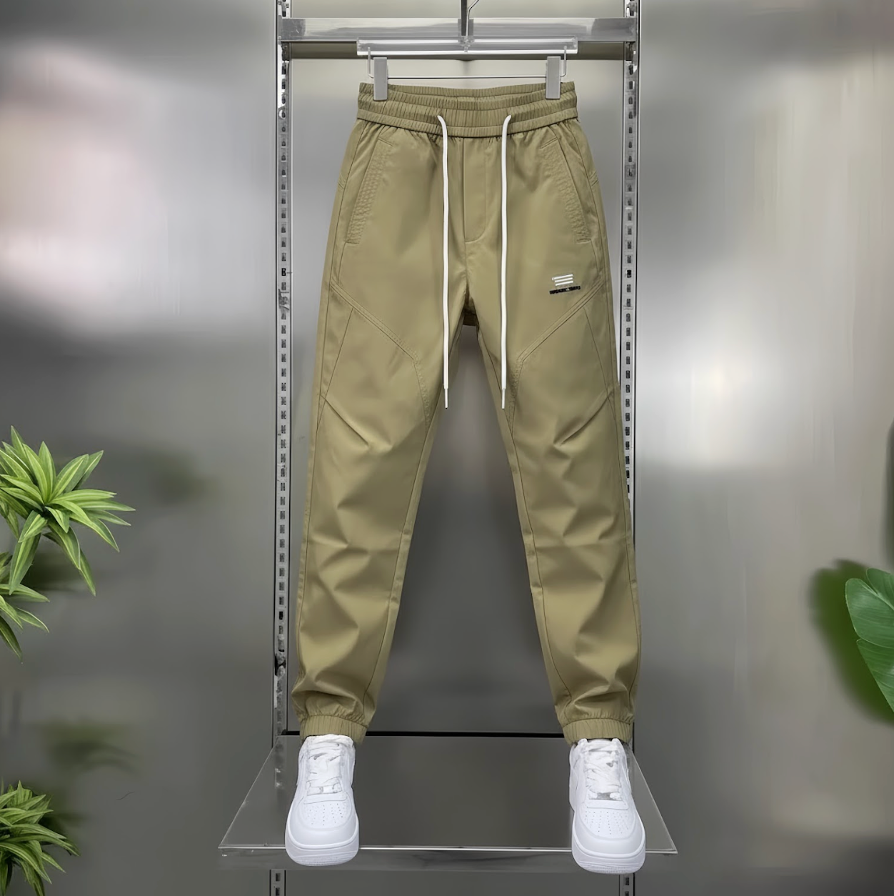 Korealaiset streetwear-cargohousut – pehmeä, joustava ja erittäin mukava istuvuus