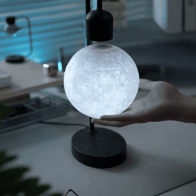 Lunarshine™ - Levitating Moon Lamp & Wireless Charger