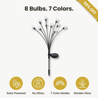 LumiFire™ Solar Firefly Garden Lights
