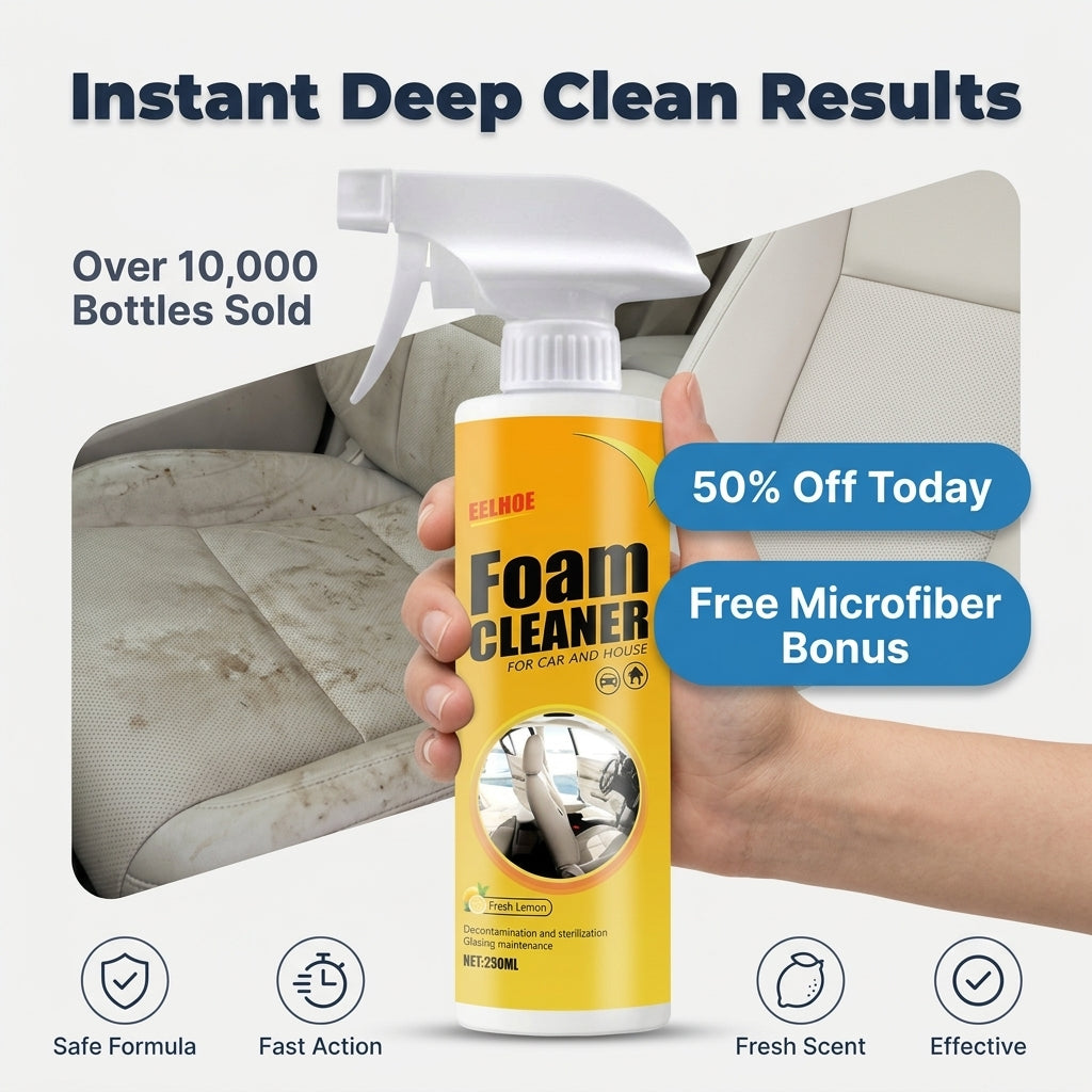 Clean Master Foam™ — Deep Clean Results Without the High Price