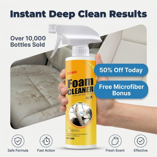 Clean Master Foam™ — Deep Clean Results Without the High Price