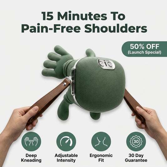 Neck and Shoulder Massager - Daily Tension Relief Without Expensive Appointments