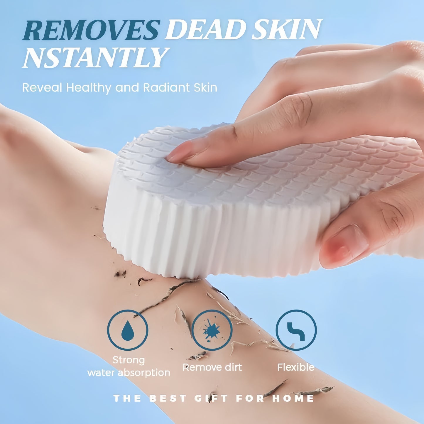 Valcero SilkyScrub Exfoliating Sponge