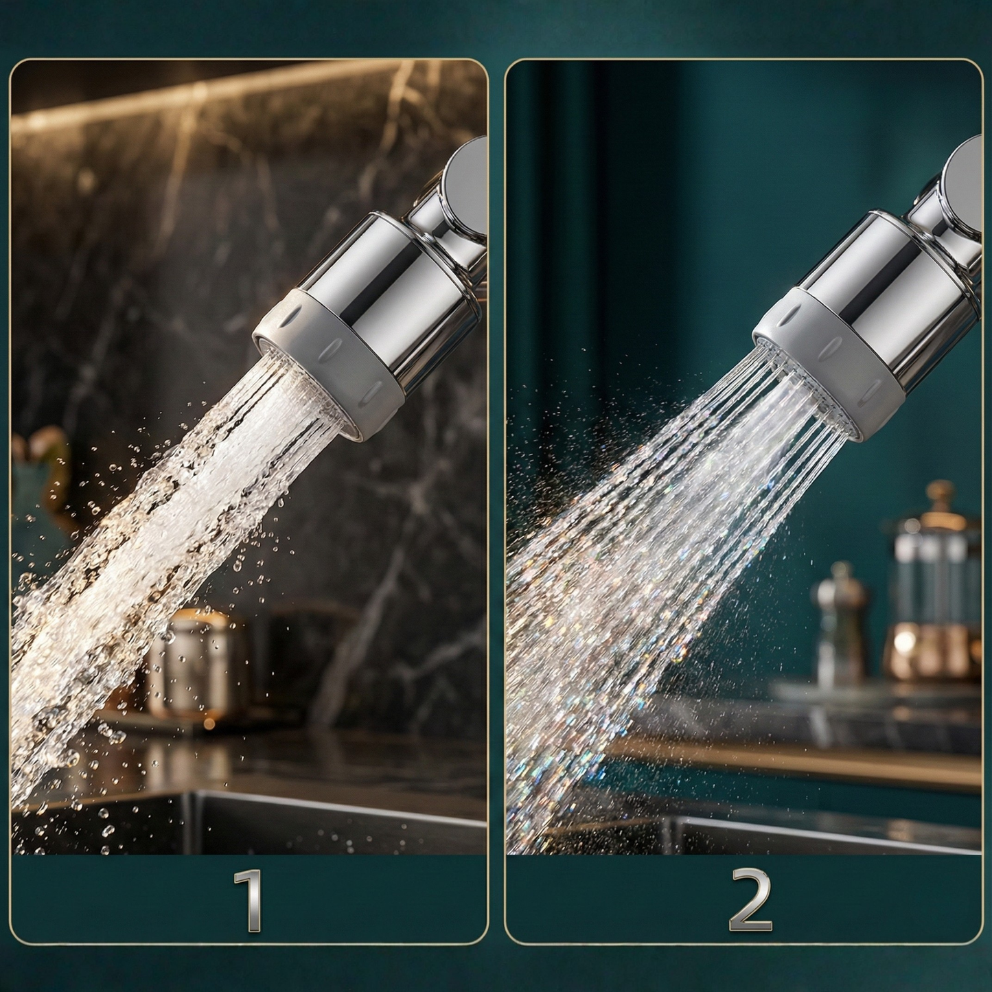 Επέκταση Βρύσης AquaFlex™ με Περιστροφή 1080°