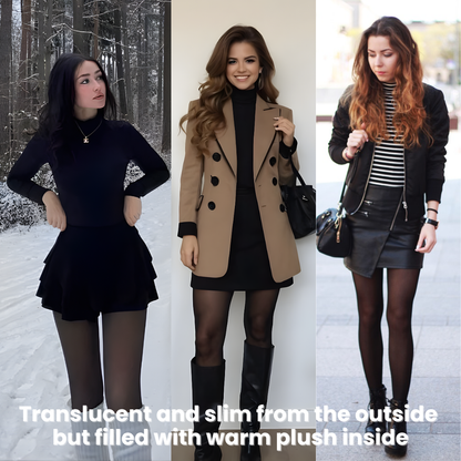 FlawlessFleece™ pančuchy - Zostaňte v teple celú zimu