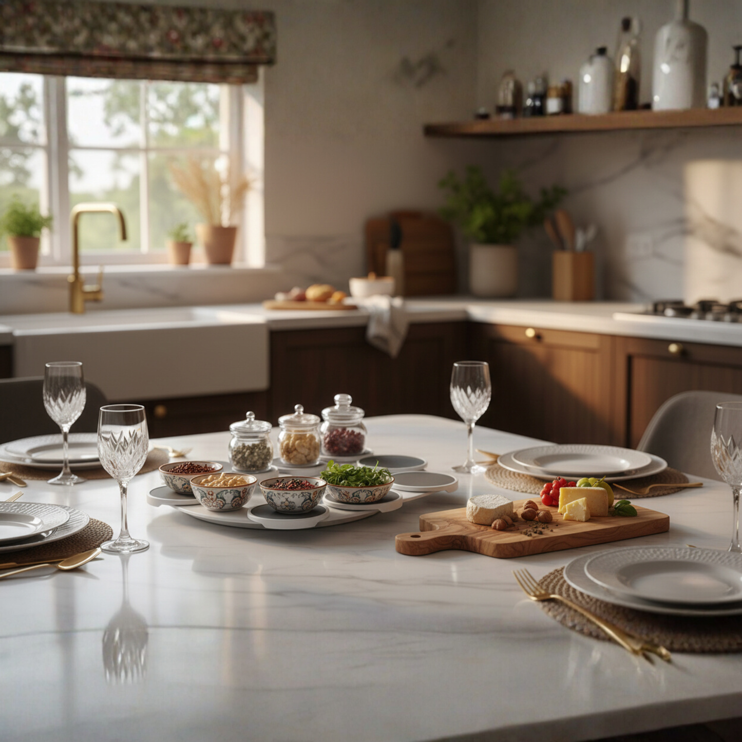 Valcero RevoTurn™ Prato Giratório Rotativo