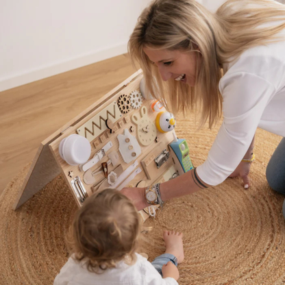 Sensory Happy Board™ – Montessori Druk Bord & Magnetisch Leerbord