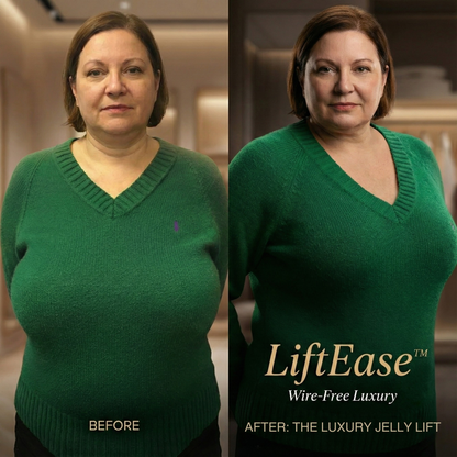 LiftEase™ bezšvová podprsenka bez kostíc s gélovým zdvihom pre celodenné pohodlie a prirodzenú podporu