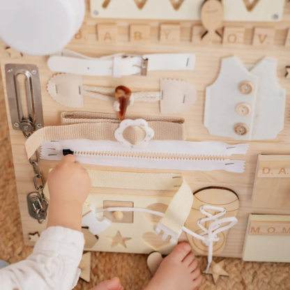 Sensory Happy Board™ – Montessori Druk Bord & Magnetisch Leerbord