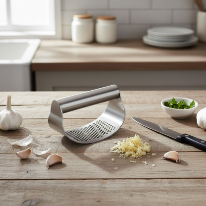 EasyCrush™ 6-Color Garlic Press – Quick, Clean & Comfortable