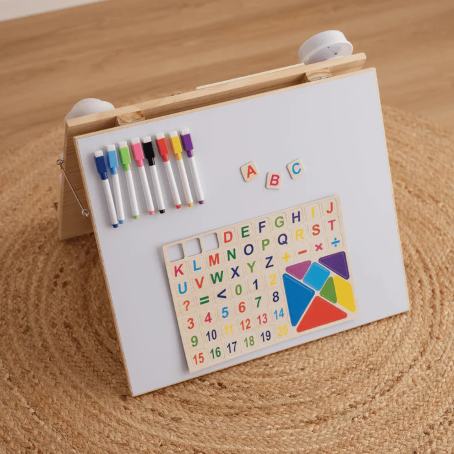Sensory Happy Board™ – Montessori Druk Bord & Magnetisch Leerbord