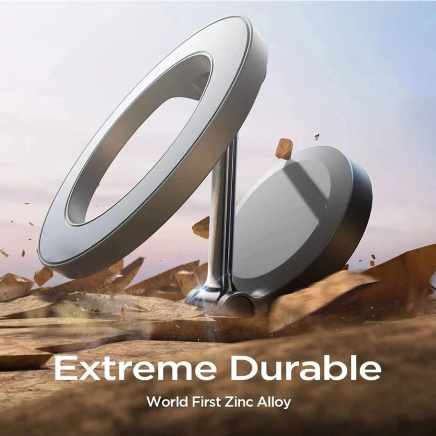 MagMount™ – Premium telefoonhouder van zinklegering met magneet
