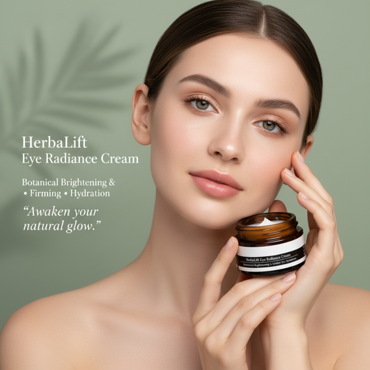 HerbaLift™ Crema Rinnovatice Contorno Occhi – Illumina, Rassoda e Riduce il Gonfiore