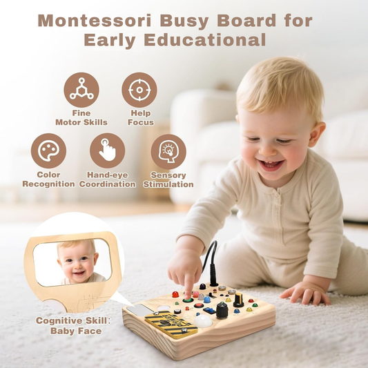 Valcero's Montessori Busy Board™