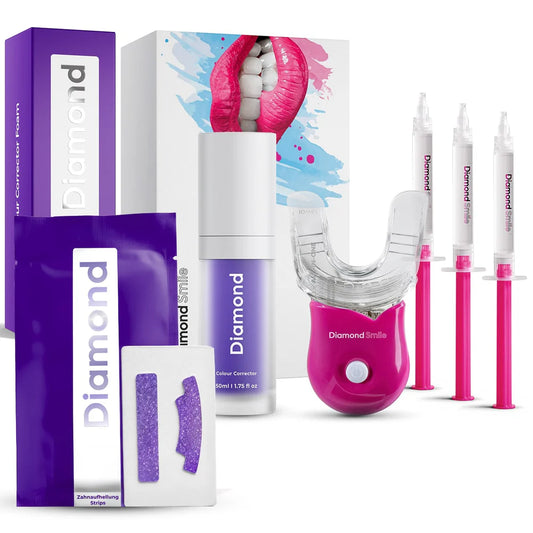 Ensemble Premium de Blanchiment des Dents + Sérum + Bandes de Blanchiment des Dents