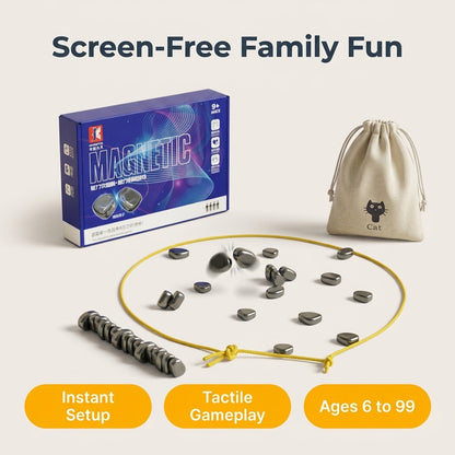 Family Magnetic Party Game - Engaging Strategy for Screen Free Family Fun