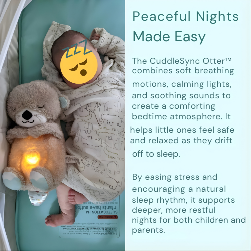 CuddleSync Otter™ – Droom weg in een rustige slaap bij elke omhelzing