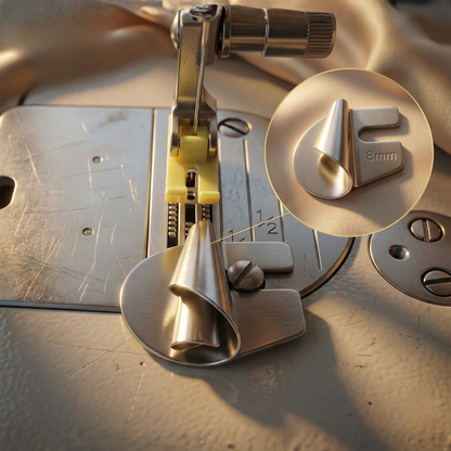 Piedino EasyHem™ per Orli Arrotolati – Orli Perfetti Resi Semplici