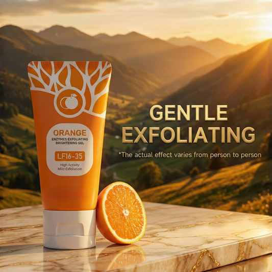 Auraglow™ Citrus Enzym Exfoliërende Gel voor Donkere Vlekken & Soepele Huid