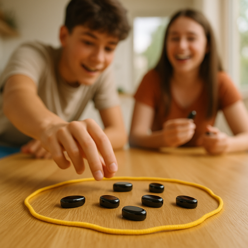 משחק אסטרטגיה מגנטי – כיף לכל הגילאים! 🧠
