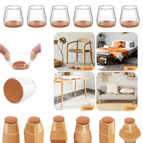 Easy Fit Leg Protectors ™ – Protect Your Floors, Enhance Your Furniture