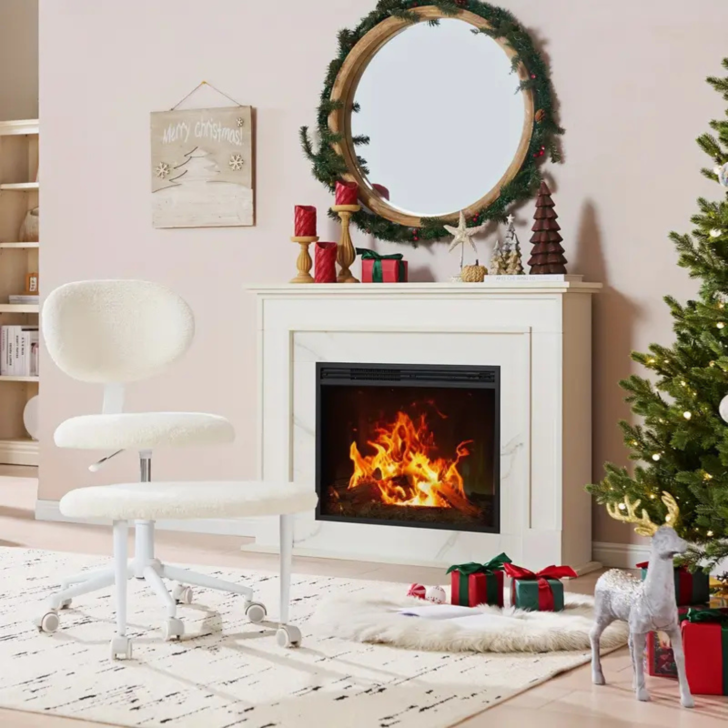 Valcero Cadeira de Escritório Confortável e Ergonómica