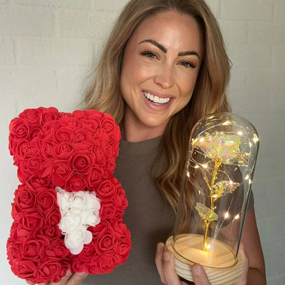 Gifted Rose Bear