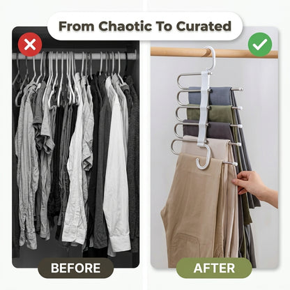 Porte-vêtements à plusieurs niveaux - Organisez votre garde-robe