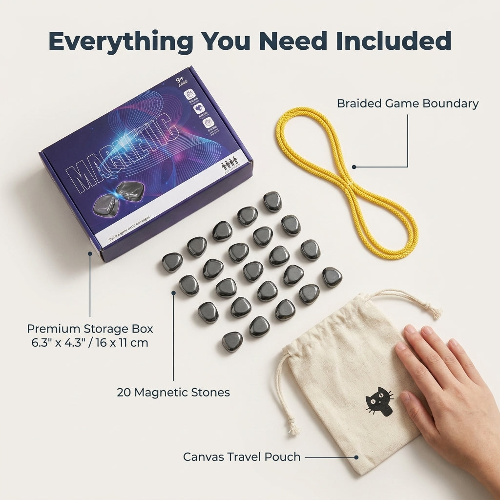 Family Magnetic Party Game - Engaging Strategy for Screen Free Family Fun